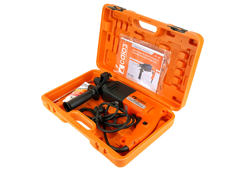 Перфоратор SDS Plus СОЮЗ ПЕС-2585 - 8